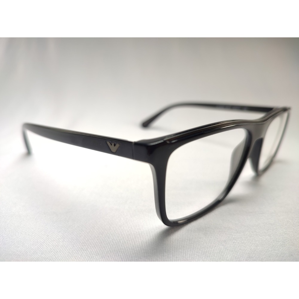 Emporio Armani EA3124 5017 Black Acetate Eyeglass Frames 53[]17-145